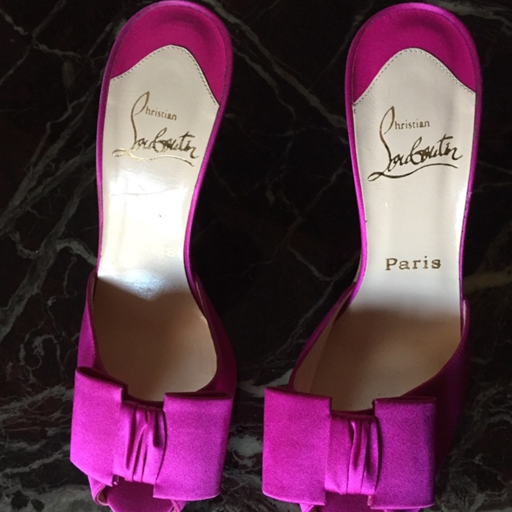 New Louboutin in Fushia